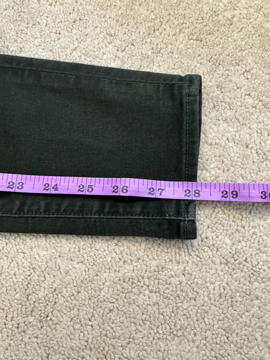 Articles of Society Skinny Jeans Women 26 Black Dark Wash Stretch Denim 26x28
