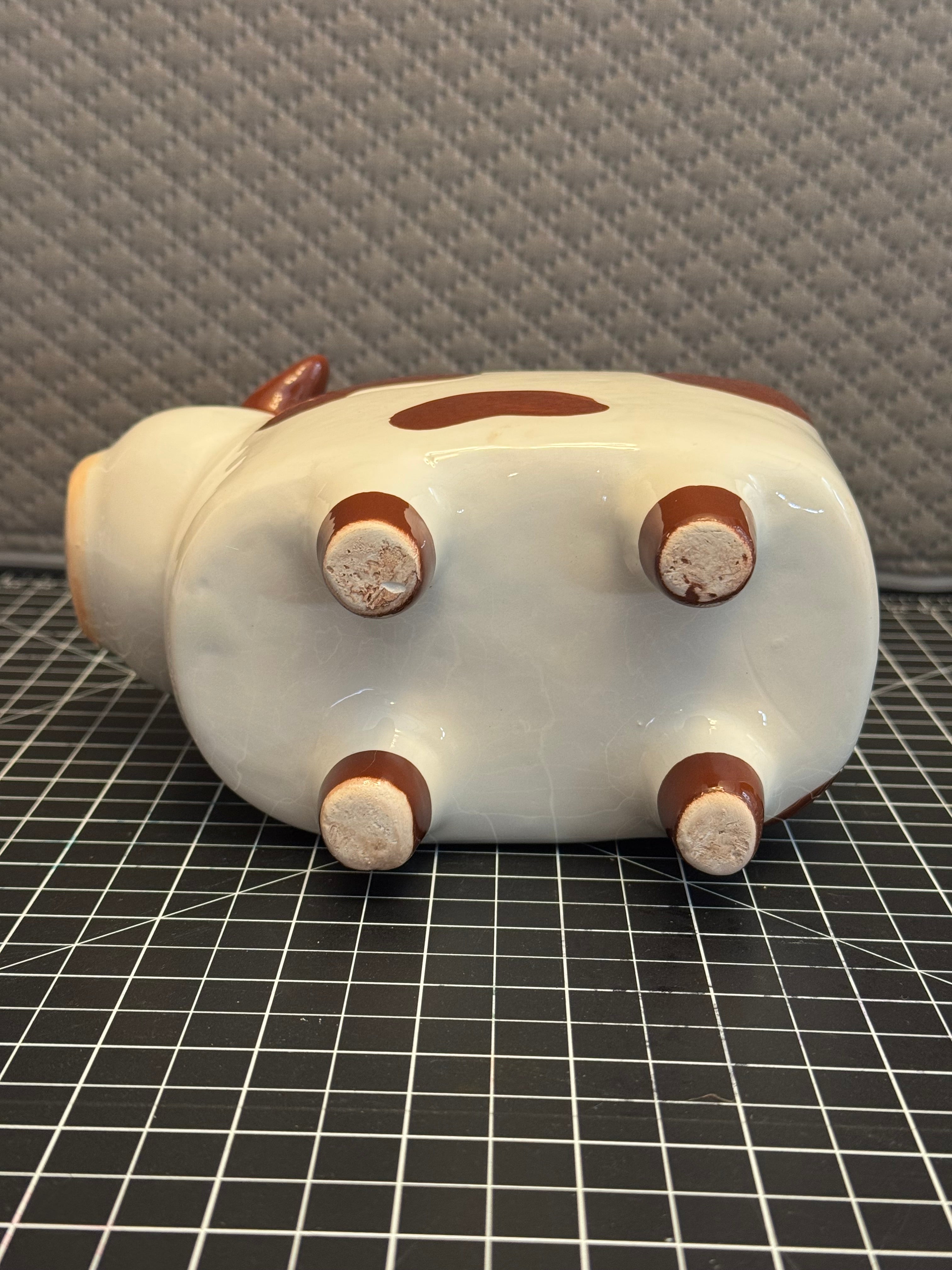 New Farmhouse Cow Planter Ceramic Cute Kitchen Decor Holder