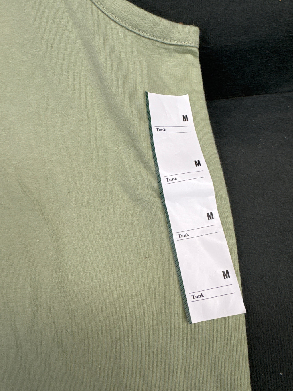 Goodfellow & Co Tank Top Mens Medium Green Sleeveless Basic Casual Cotton Shirt NWOT