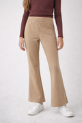 GAP Kids XXL 14-16 Tan Flare Pants NWT Pull On Stretch