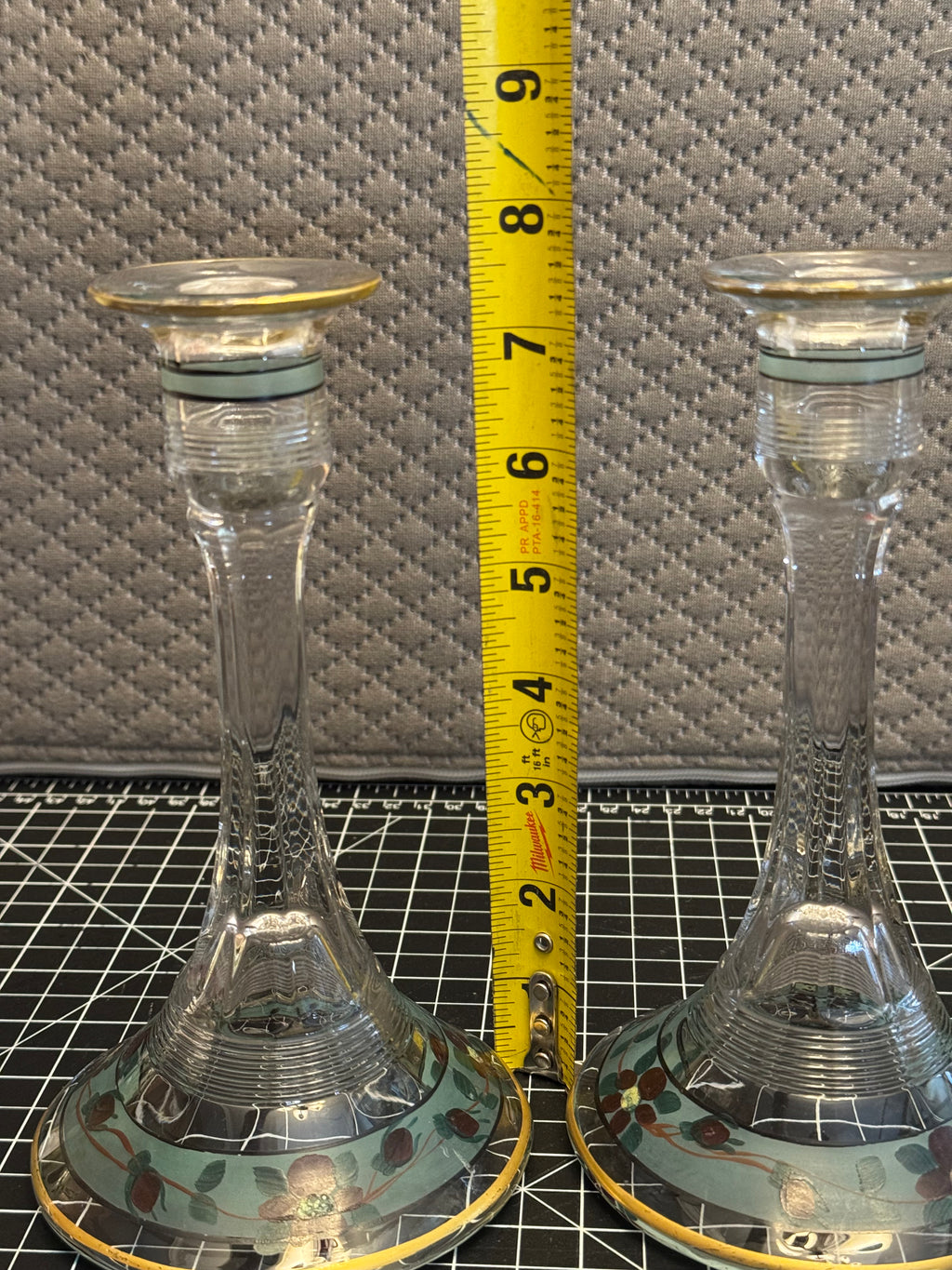 Candle stands, 2pcs