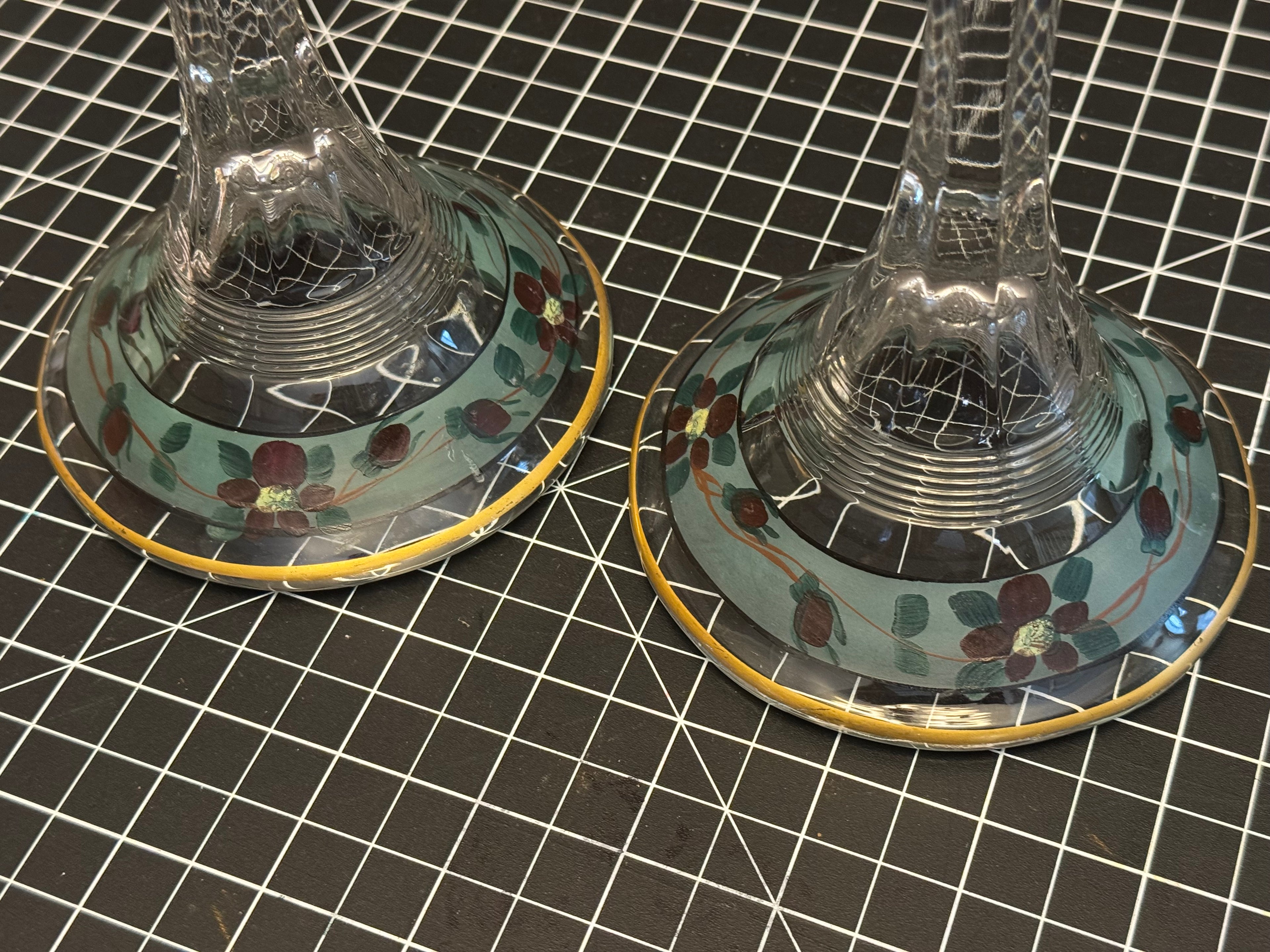 Candle stands, 2pcs