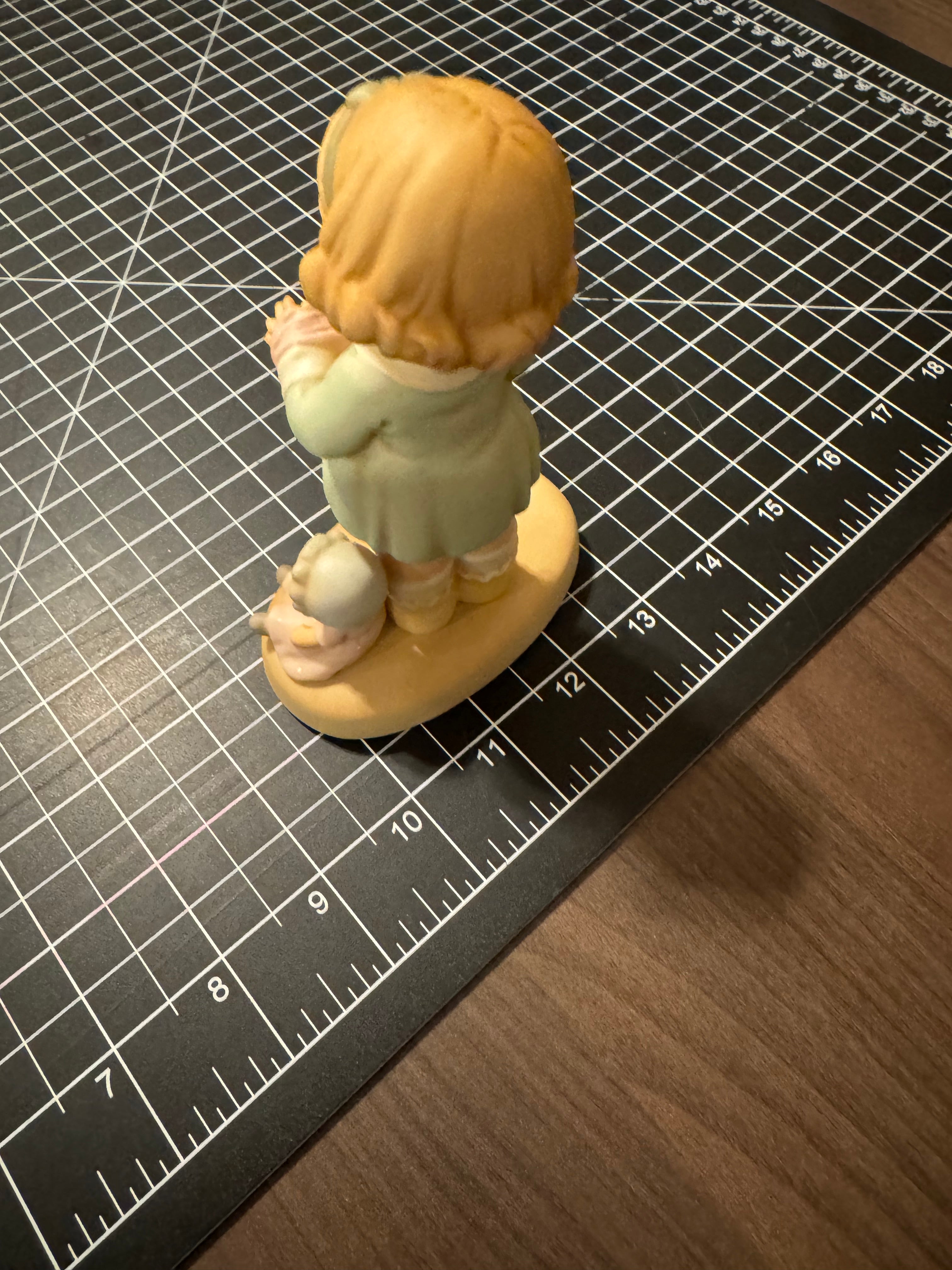 Enesco Memories of Yesterday "A Helping Hand For You" Figurine #101192 Mabel Lucie Attwell 1994 Girl with Doll