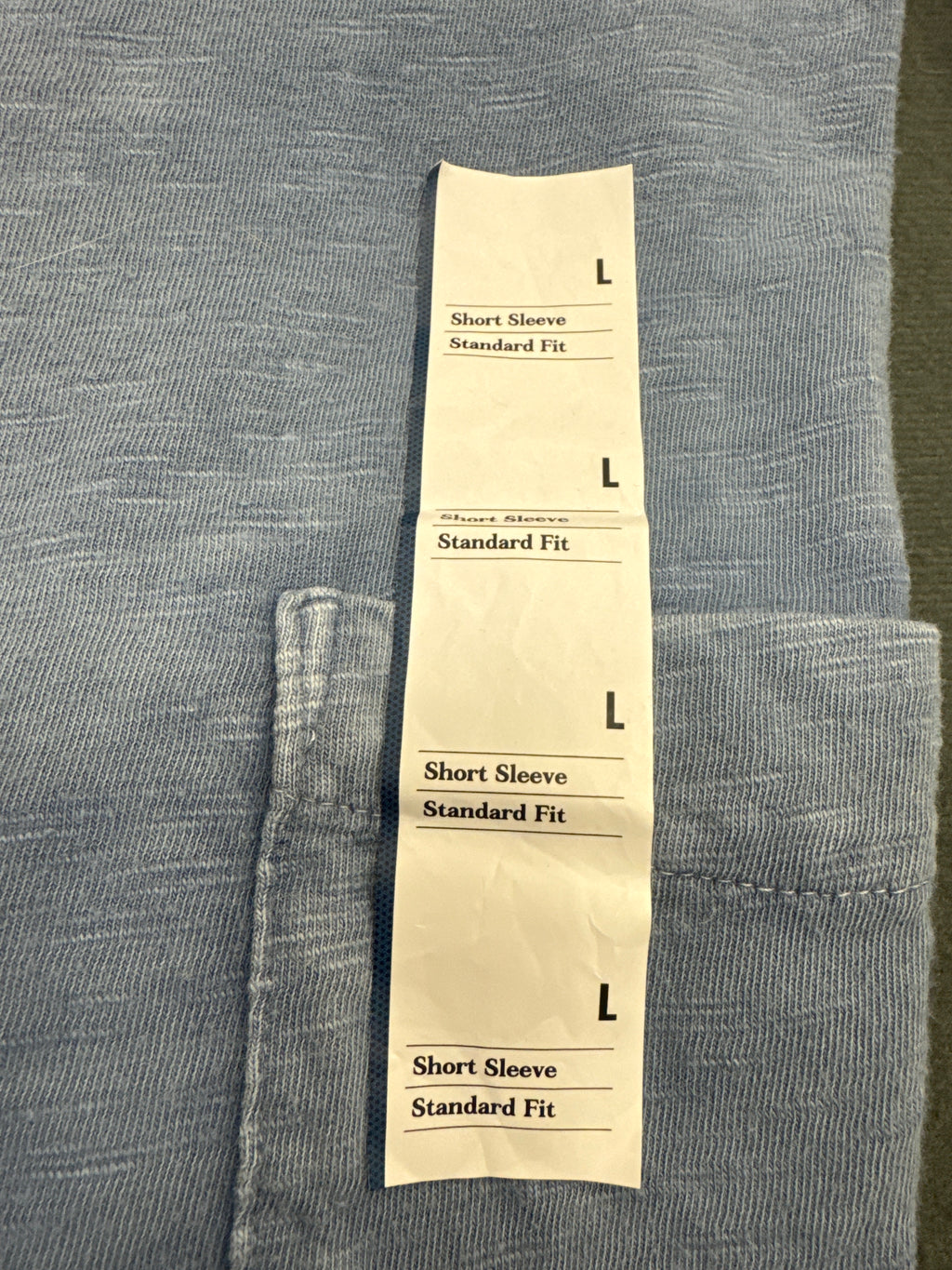 Goodfellow & Co Mens Blue Slub Button Down Shirt Short Sleeve Standard Fit Multiple Sizes NWT