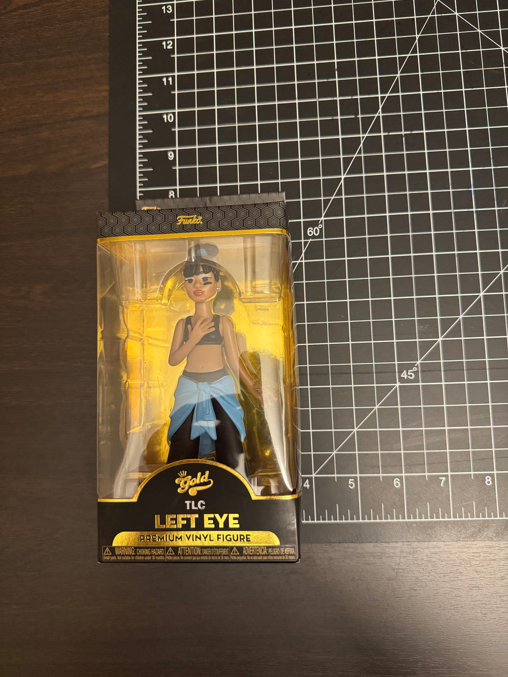Funko Gold TLC Left Eye Vinyl Figure NIB Hip Hop Collectible