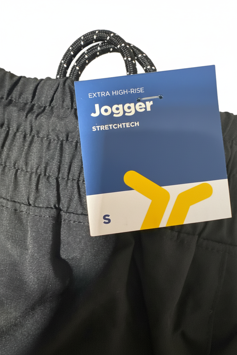 🖤 Extra High-Waisted StretchTech Cargo Jogger Pants | NWT | Size S | Sporty