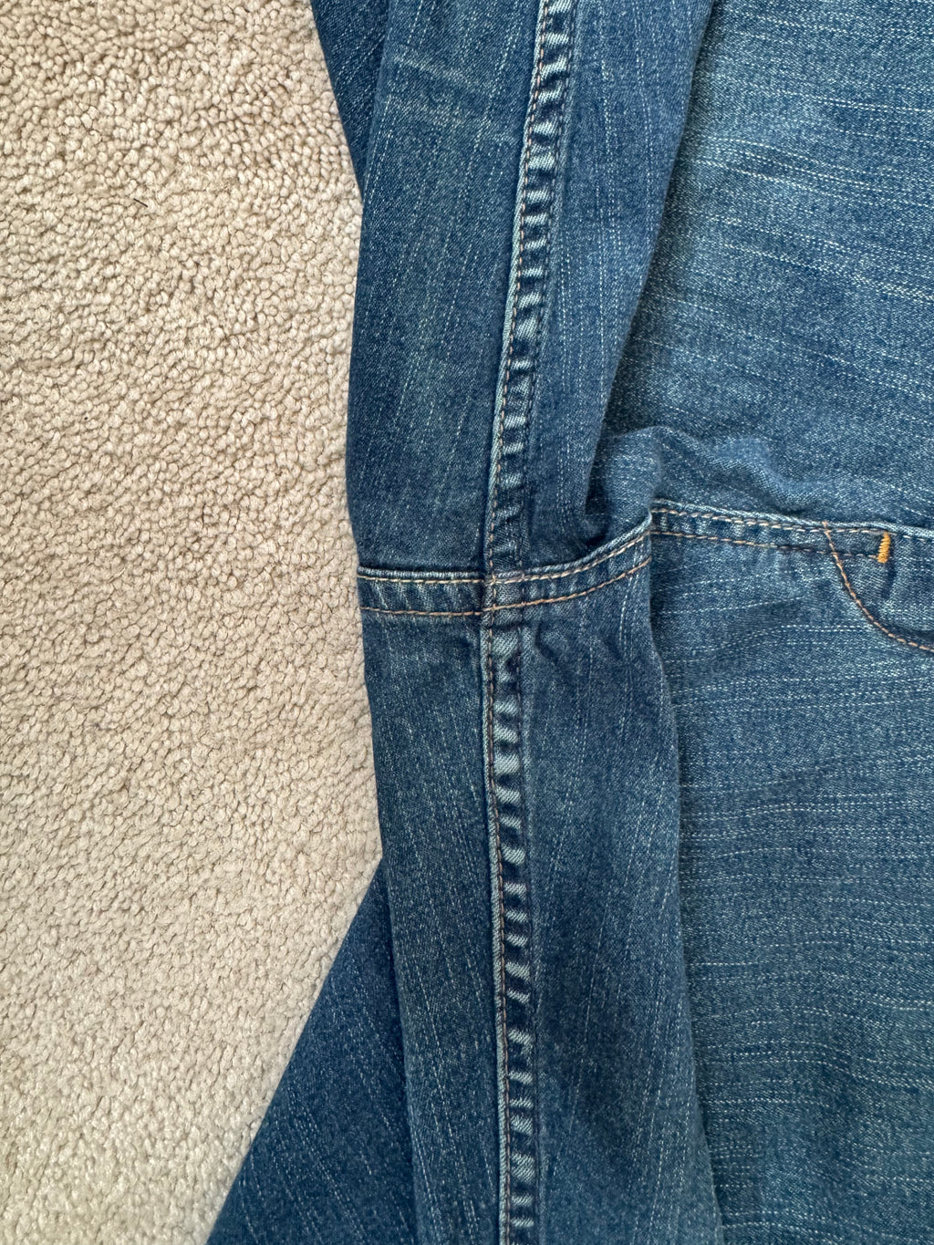 Levi Strauss Signature Mid Rise Straight Jeans Women’s 6 Medium Wash Stretch Denim