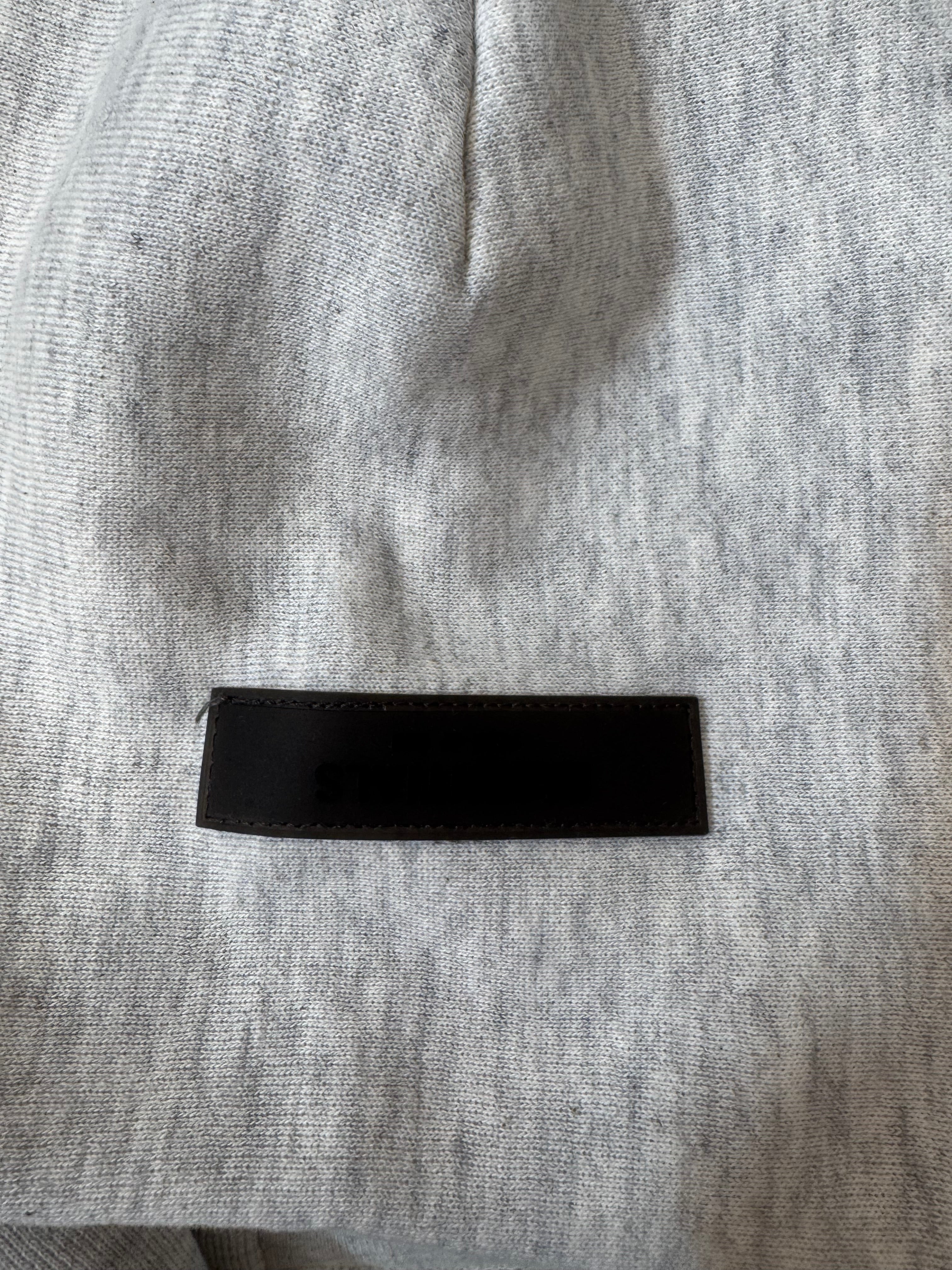 Fear of God Essentials Hoodie Light Oatmeal Large Pullover Sweatshirt NWT