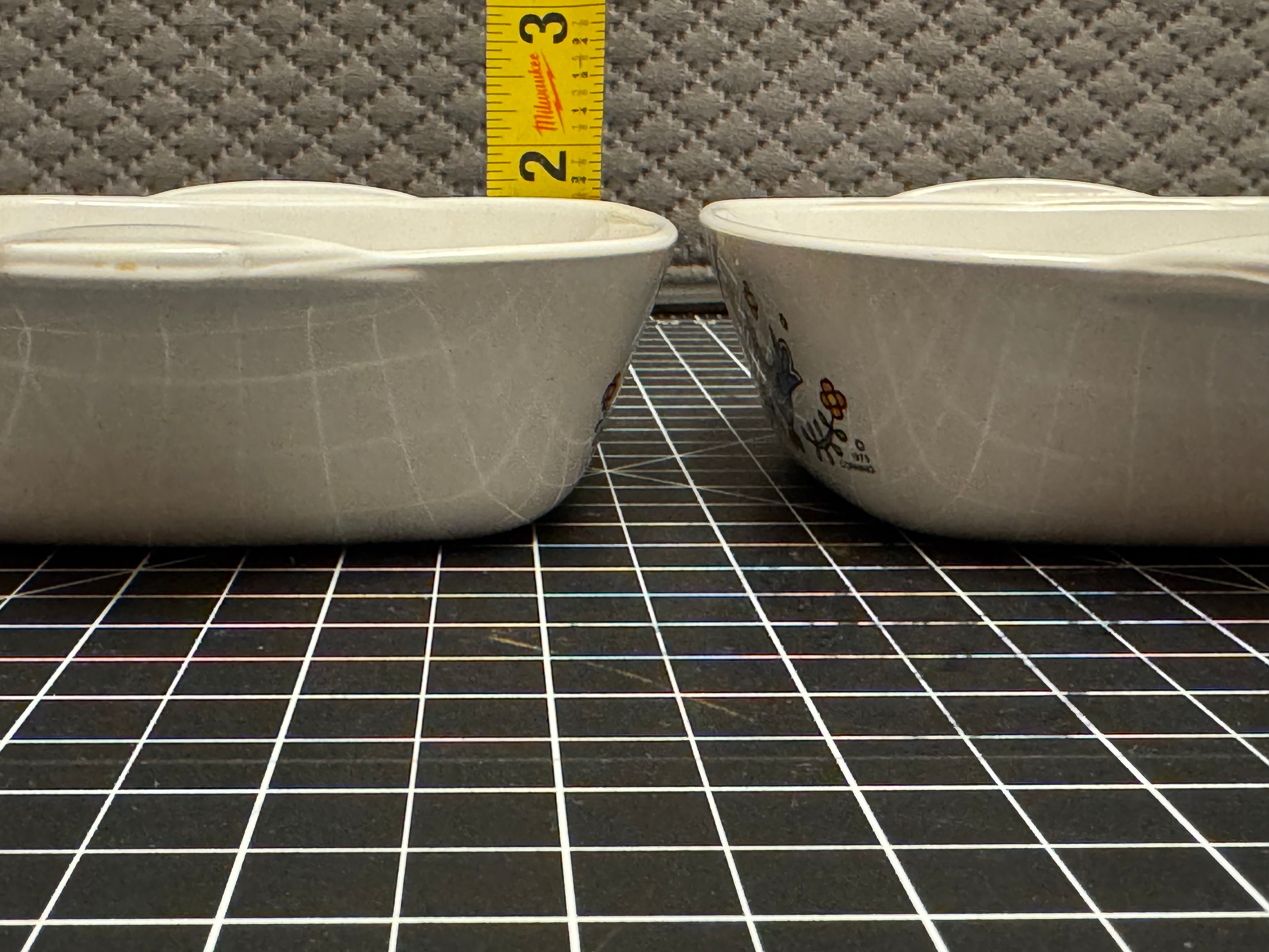 Vintage Corning Ware Bluebird Country Festival Petite Pans Set 2 A-21-B 1.75 Cup NO LIDS