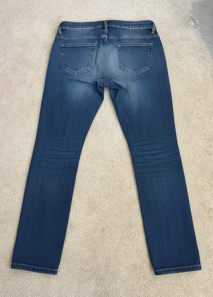 Zara TRF Denim Rules Skinny Jeans Women US 6 EU 38 Medium Wash 28x28