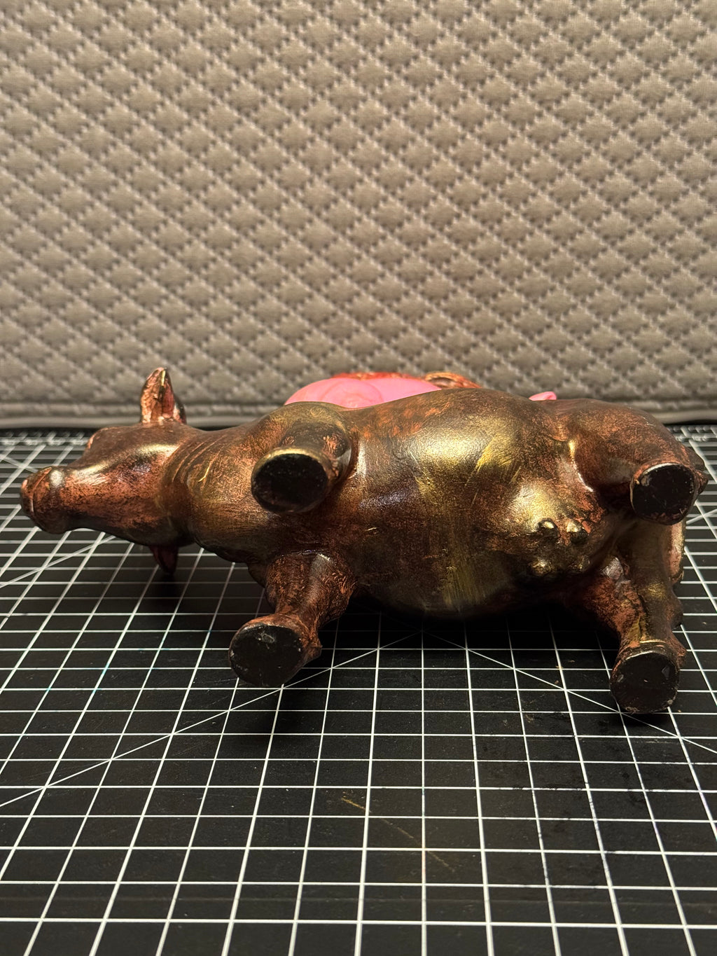 Farm Animal Stack Figurine Rooster Pig Cow Rustic Farmhouse Decor Statue