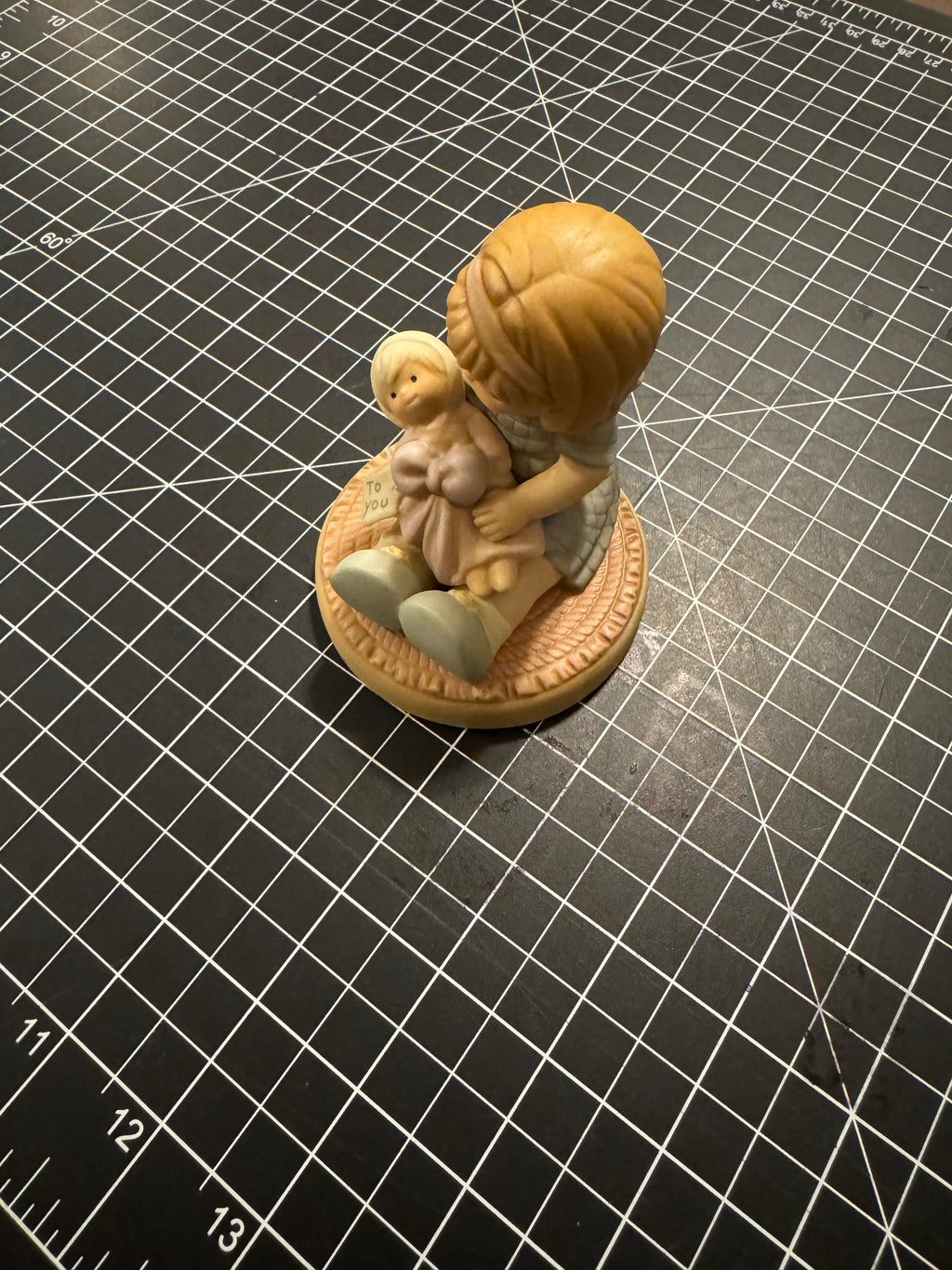 Enesco Memories of Yesterday "Wrapped in Love and Happiness" 1995 Event Figurine #602930 Mabel Lucie Attwell