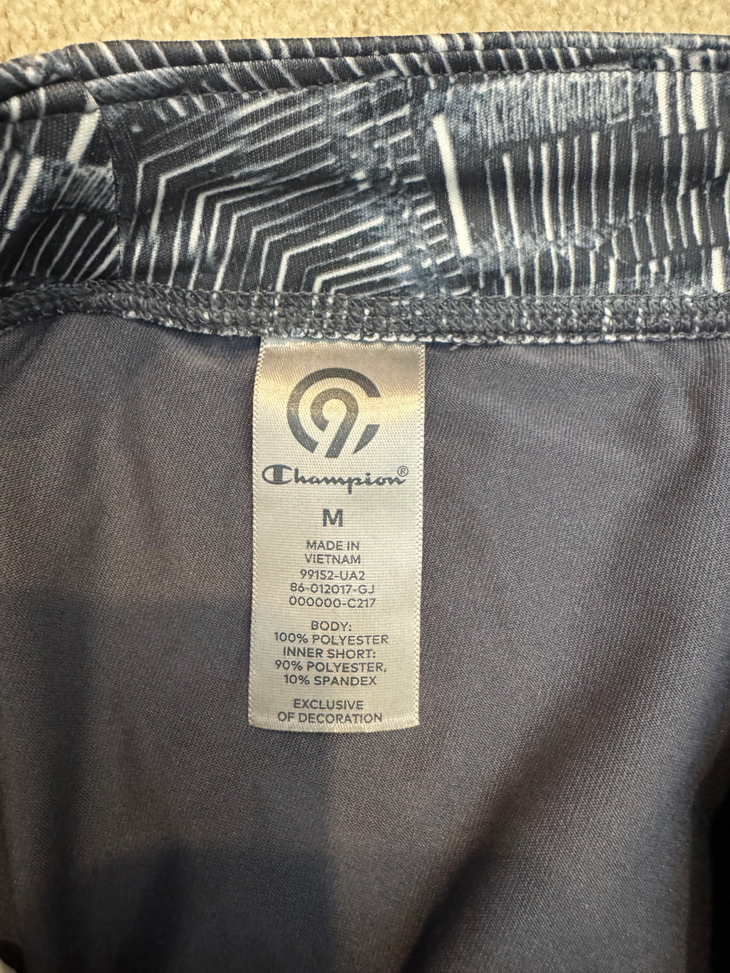 Champion C9 Women’s Medium High Rise Biker Shorts NWT Gray