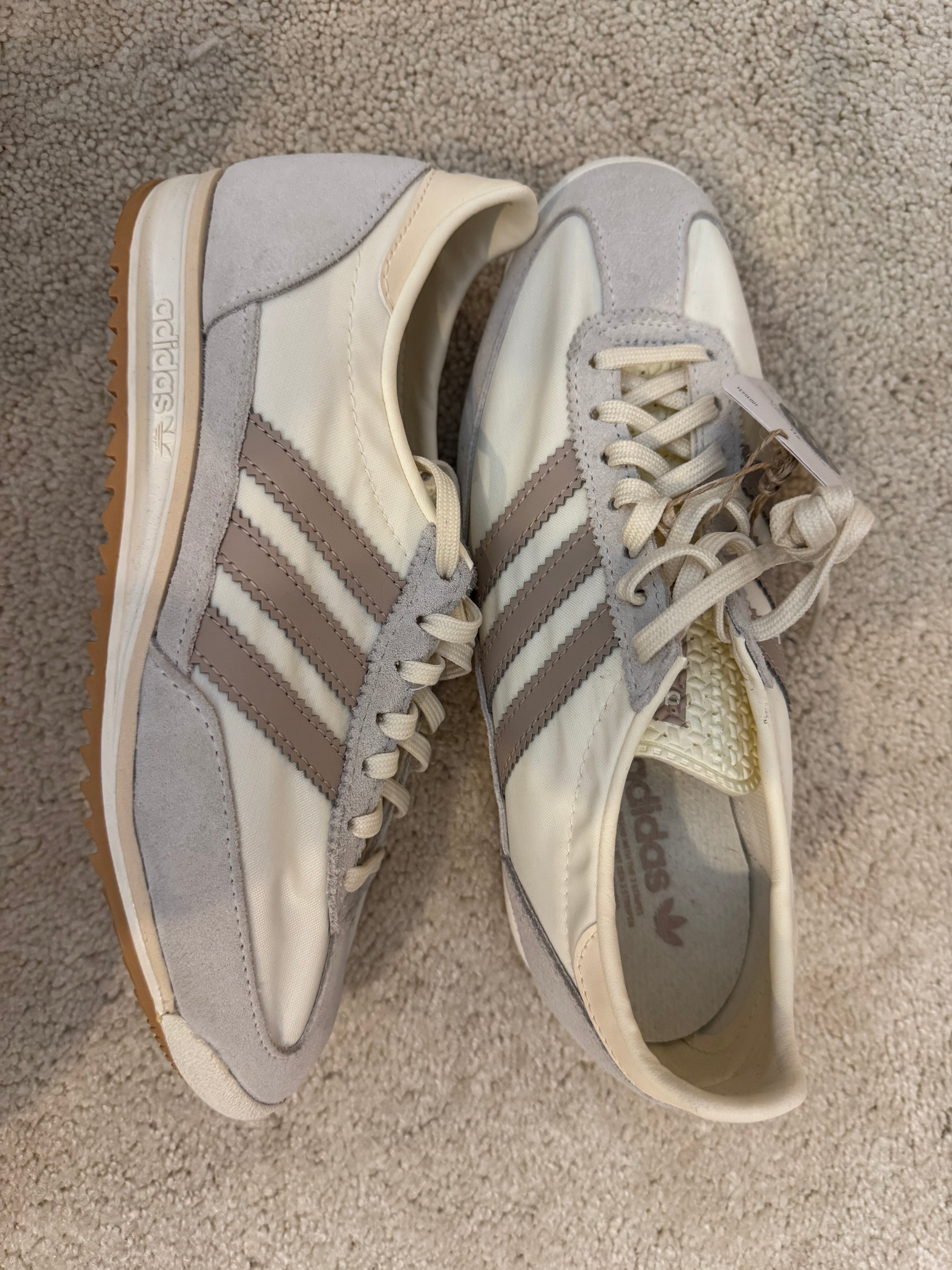 Adidas Originals SL 72 OG W Cream Taupe JH7394 Size 6.5 NWT