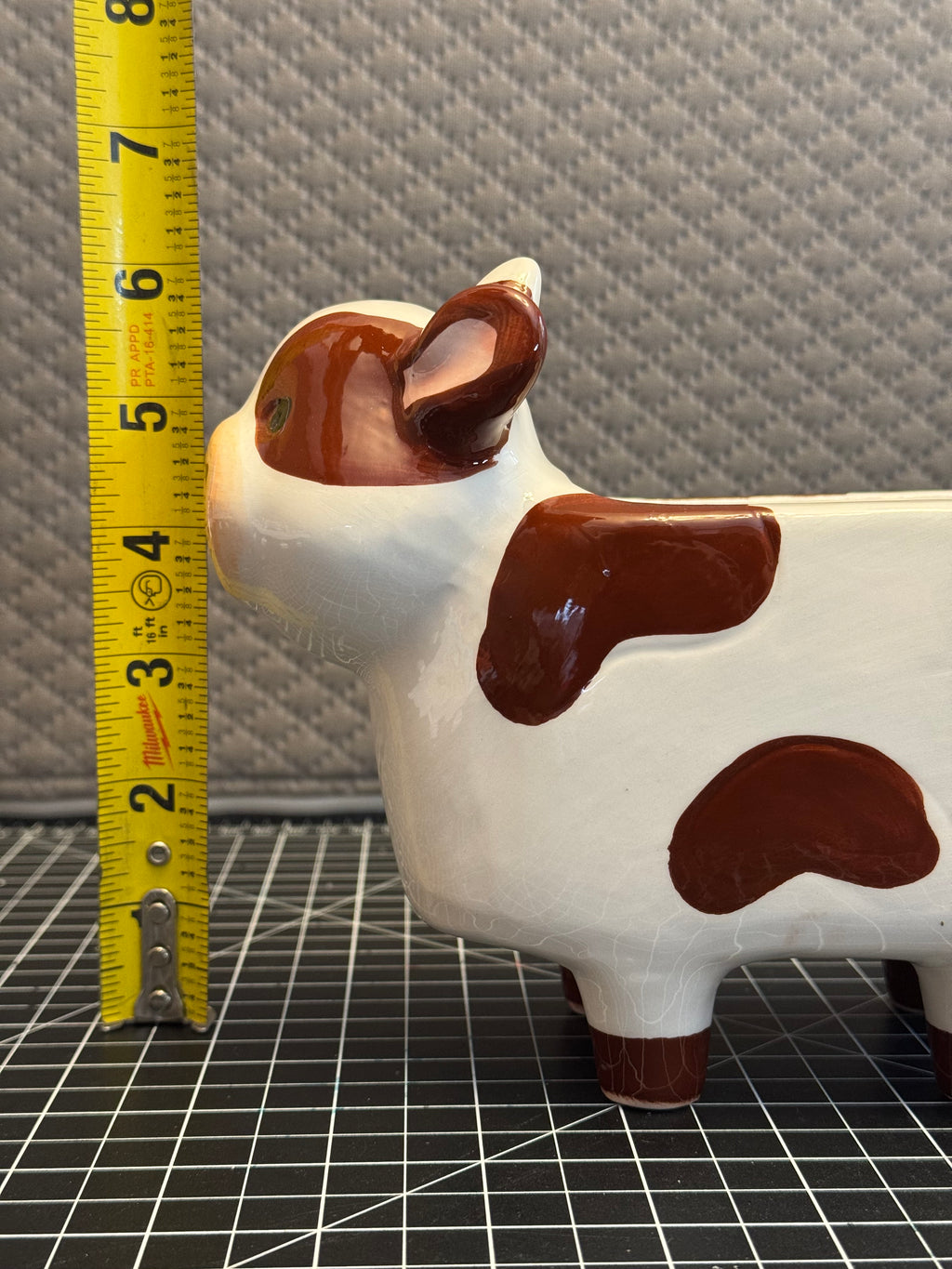 New Farmhouse Cow Planter Ceramic Cute Kitchen Decor Holder