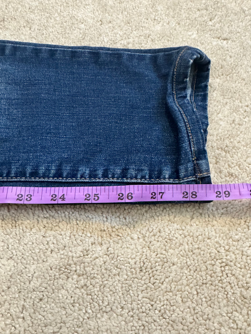 Zara TRF Denim Rules Skinny Jeans Women US 6 EU 38 Medium Wash 28x28