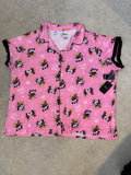 Torrid Disney Mickey Minnie Mouse Sleep Shirt 5X Pink Pajama Top Only NWT