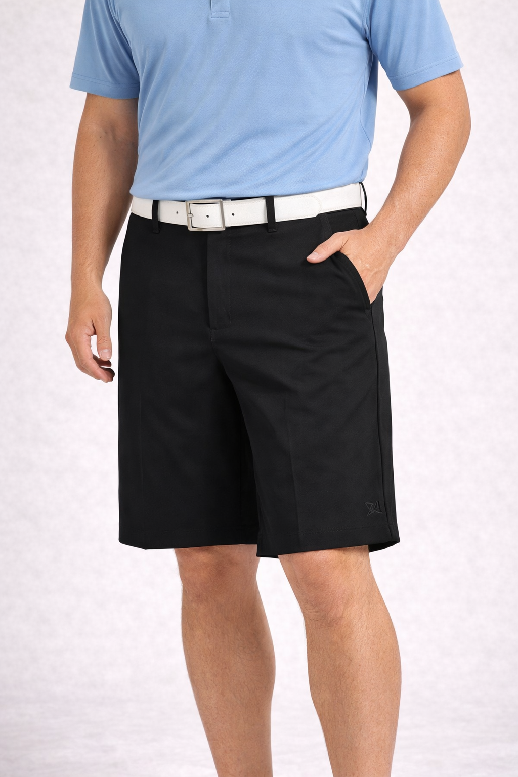 Cutter & Buck Mens Black Golf Performance Shorts Size 40 NWT