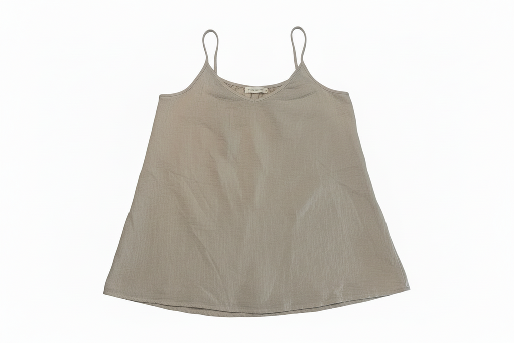 ✨ Shade & Shore Tan Flowy Cami Tank – Size XL – NWOT ✨
