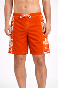 GAP Men’s XL Orange Hawaiian Swim Trunks Board Shorts Beach Surf