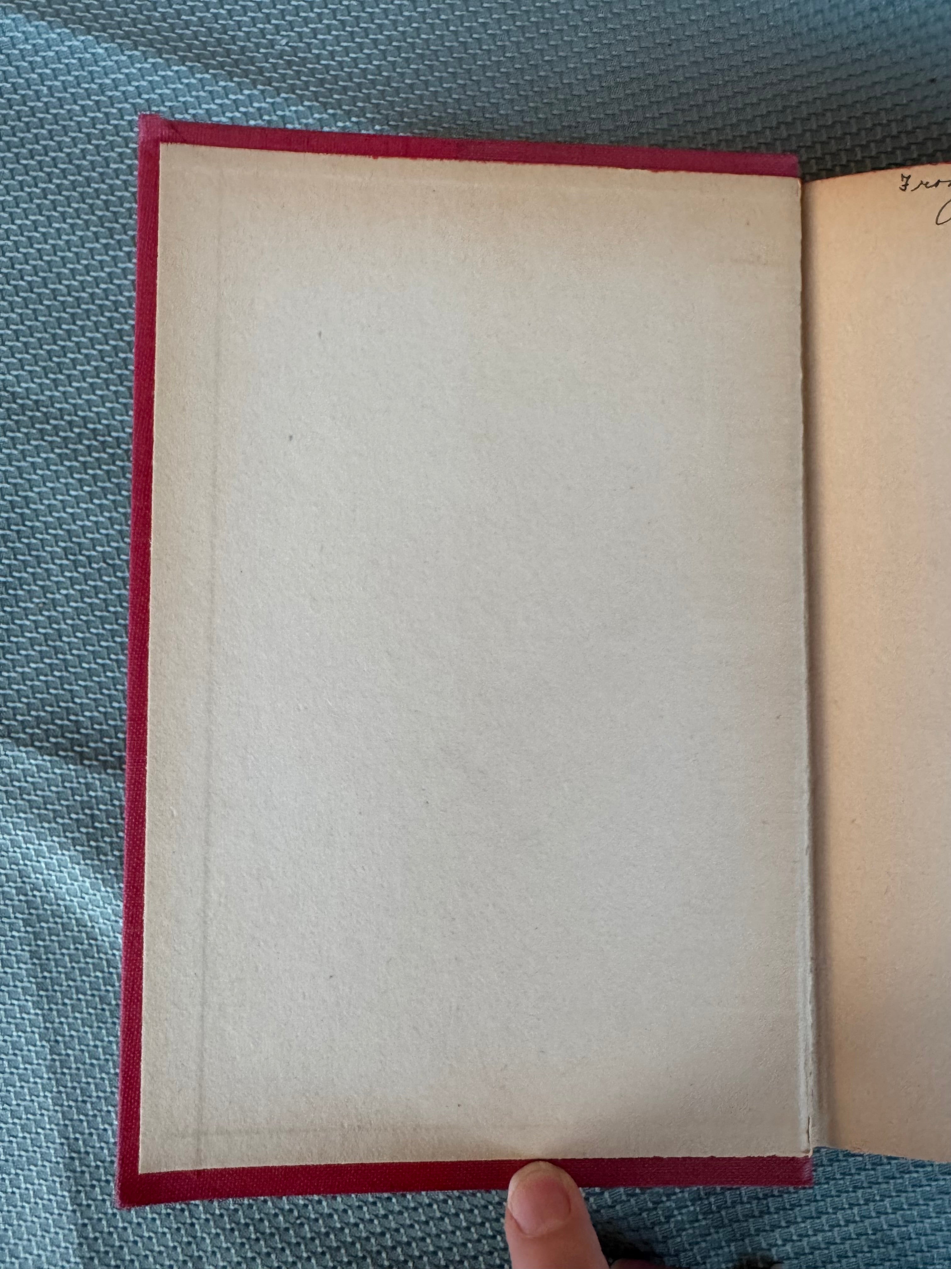 Vintage 1940s Pinocchio Carlo Collodi Goldsmith Red Classics HC w/ Dust Jacket