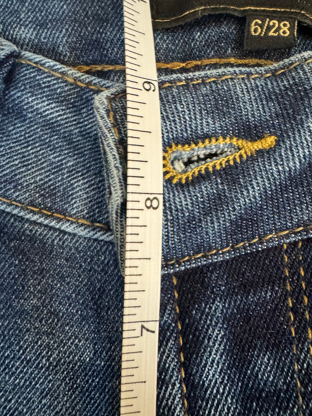 Rachel Roy RACHEL Grace Mid Rise Ankle Skinny Jeans Distressed NWT Size 6/28