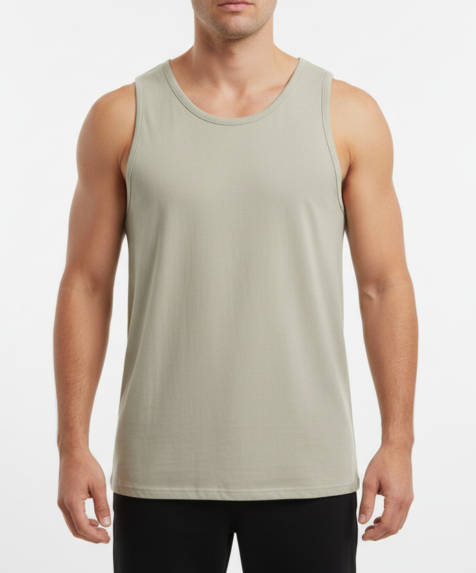 Goodfellow & Co Tank Top Mens Medium Green Sleeveless Basic Casual Cotton Shirt NWOT