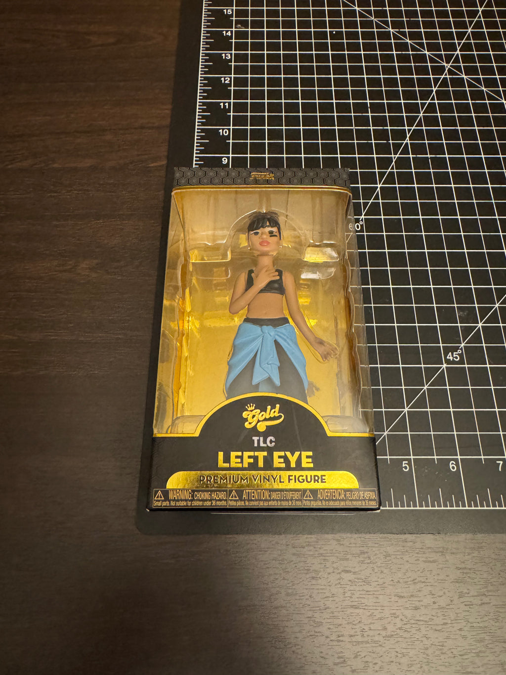 Funko Gold TLC Left Eye Vinyl Figure NIB Hip Hop Collectible