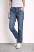 KUT from the Kloth Womens Jeans Size 8 Blue Straight Leg Mid Rise Stretch Denim