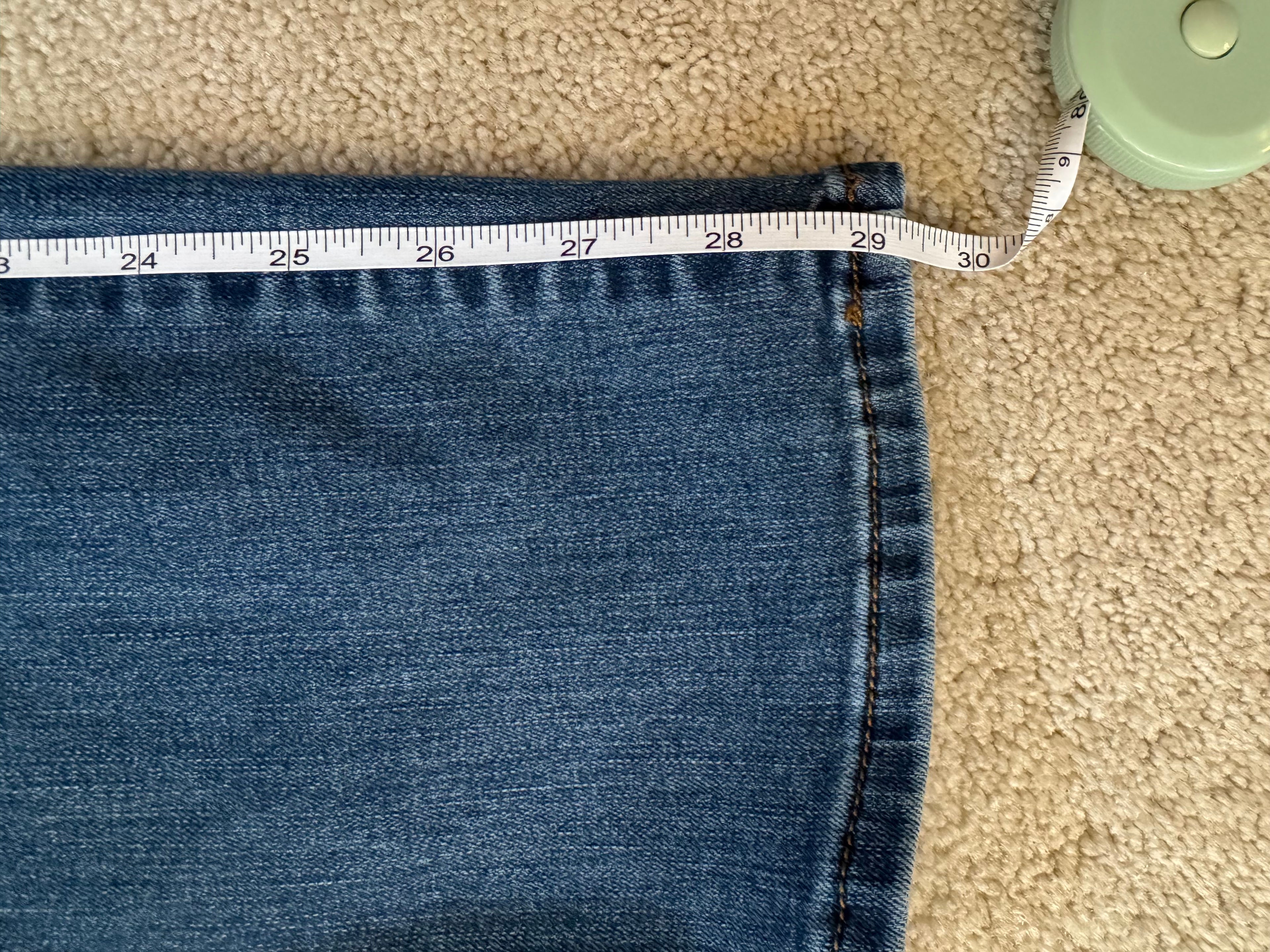 KUT from the Kloth Womens Jeans Size 8 Blue Straight Leg Mid Rise Stretch Denim