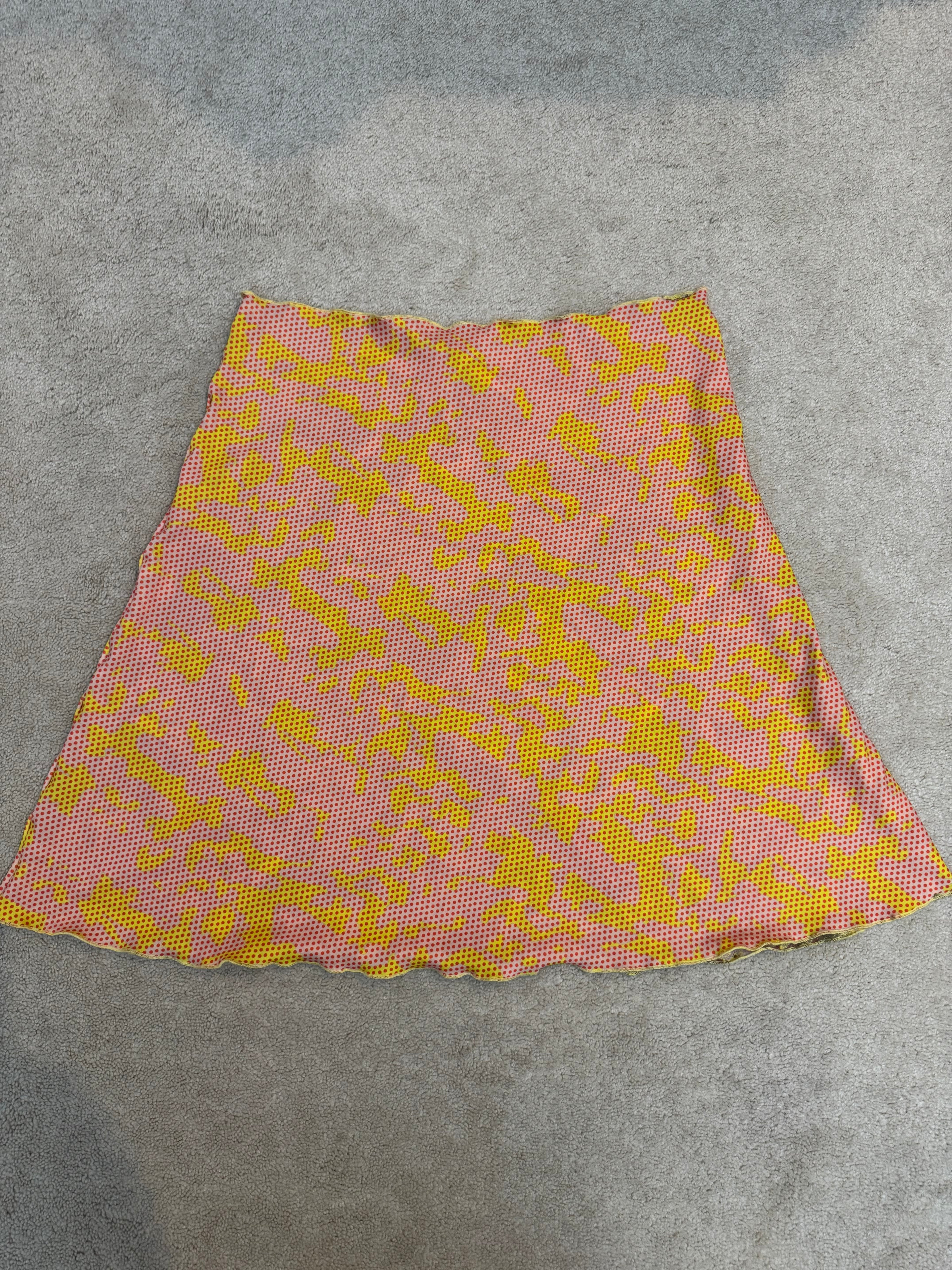 Haystacks XL Reversible Switchstacks Bias Skirt NWT USA