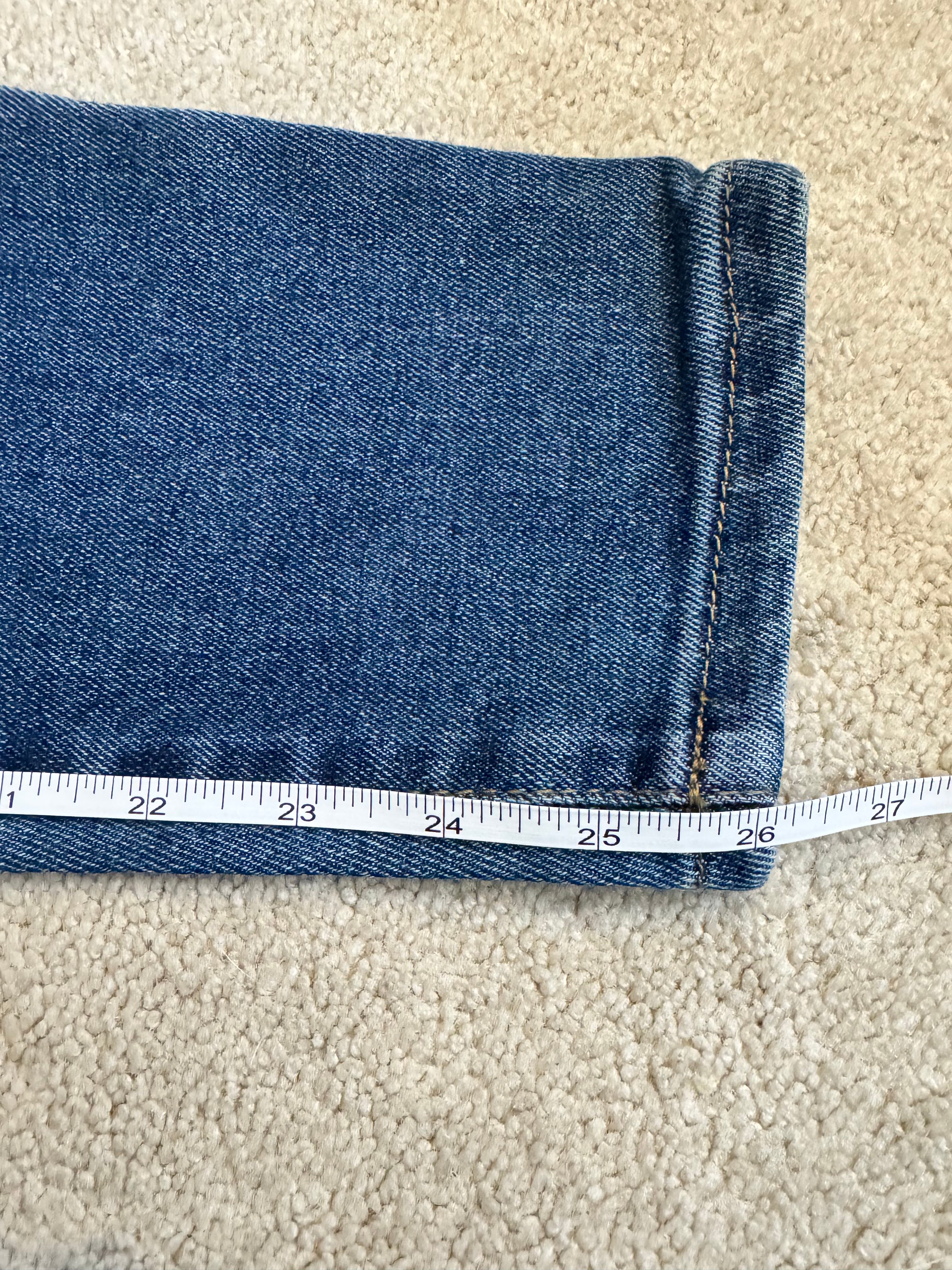 Rachel Roy RACHEL Grace Mid Rise Ankle Skinny Jeans Distressed NWT Size 6/28