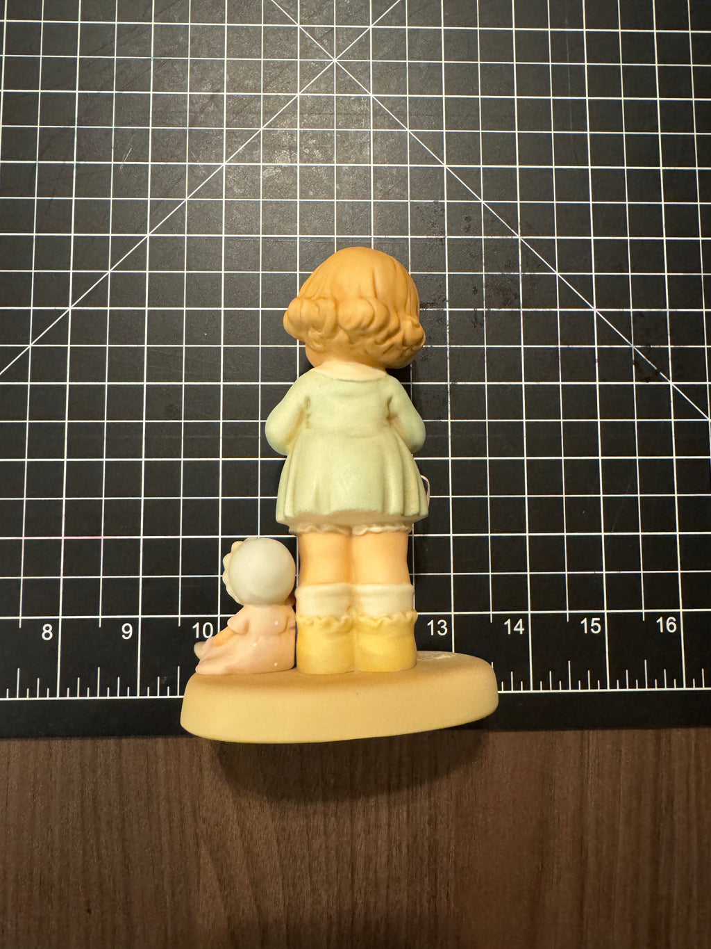 Enesco Memories of Yesterday "A Helping Hand For You" Figurine #101192 Mabel Lucie Attwell 1994 Girl with Doll