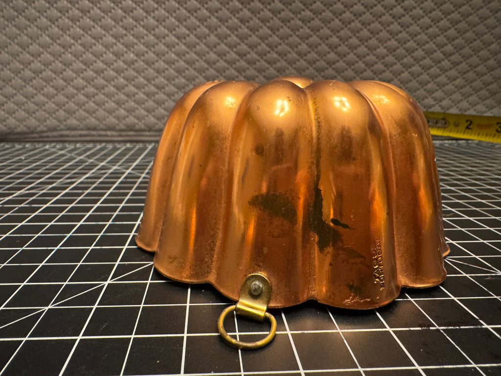 Vintage Copper Molds Tagus Portugal Fish Shell Kitchen Wall Decor Farmhouse Set