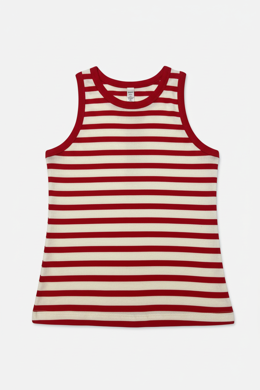 ❤️ NWT A New Day Striped Ribbed Tank | Red & White | Women’s Sizes Available ❤️