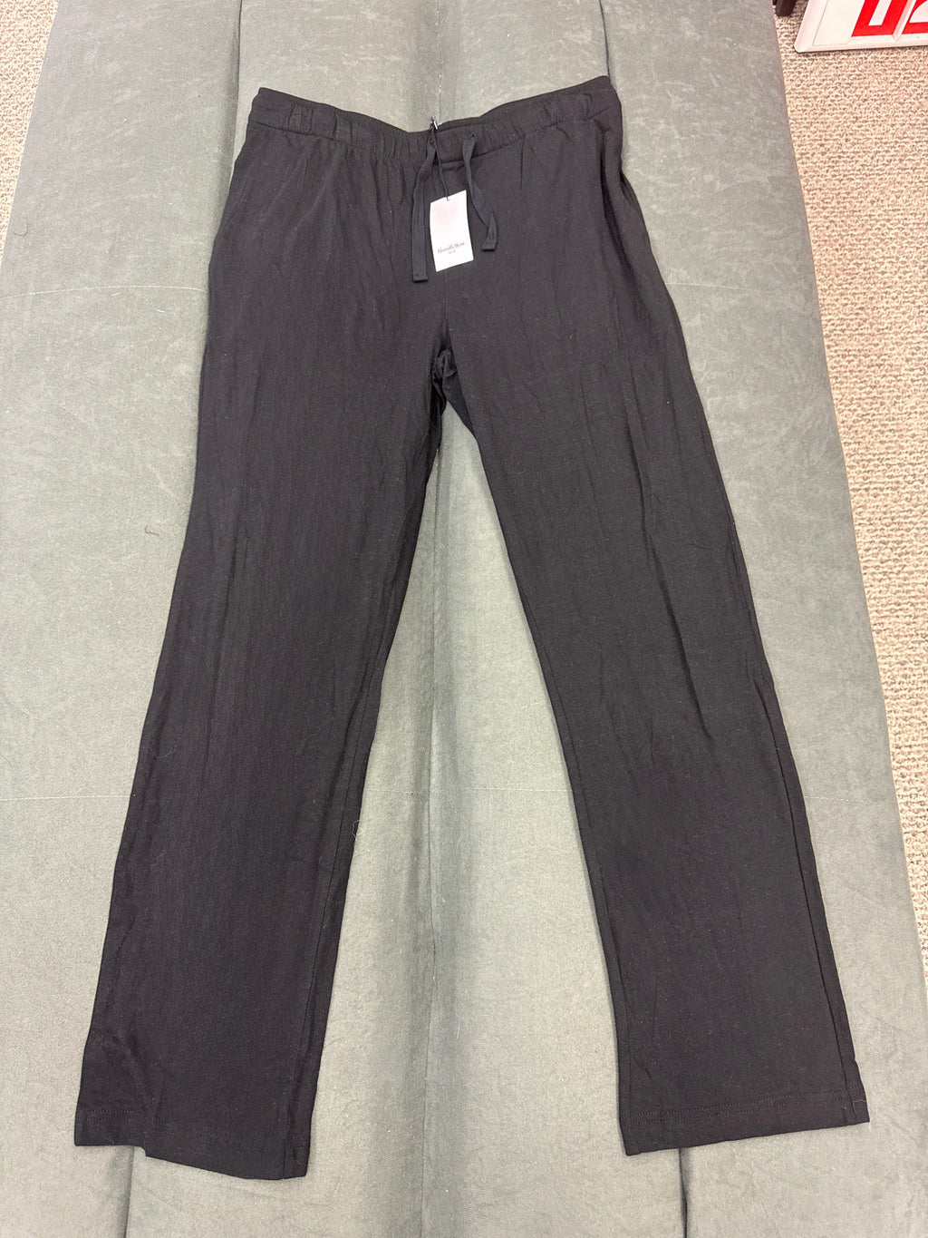Goodfellow & Co Mens Lounge Pants Black Drawstring Pajama Sleep Pants Comfort NWT L XL