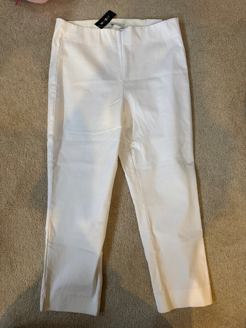 🤍 WHBM White House Black Market True Stretch Crop Pants Size 8 NWT 🤍