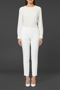 🤍 WHBM White House Black Market True Stretch Crop Pants Size 8 NWT 🤍
