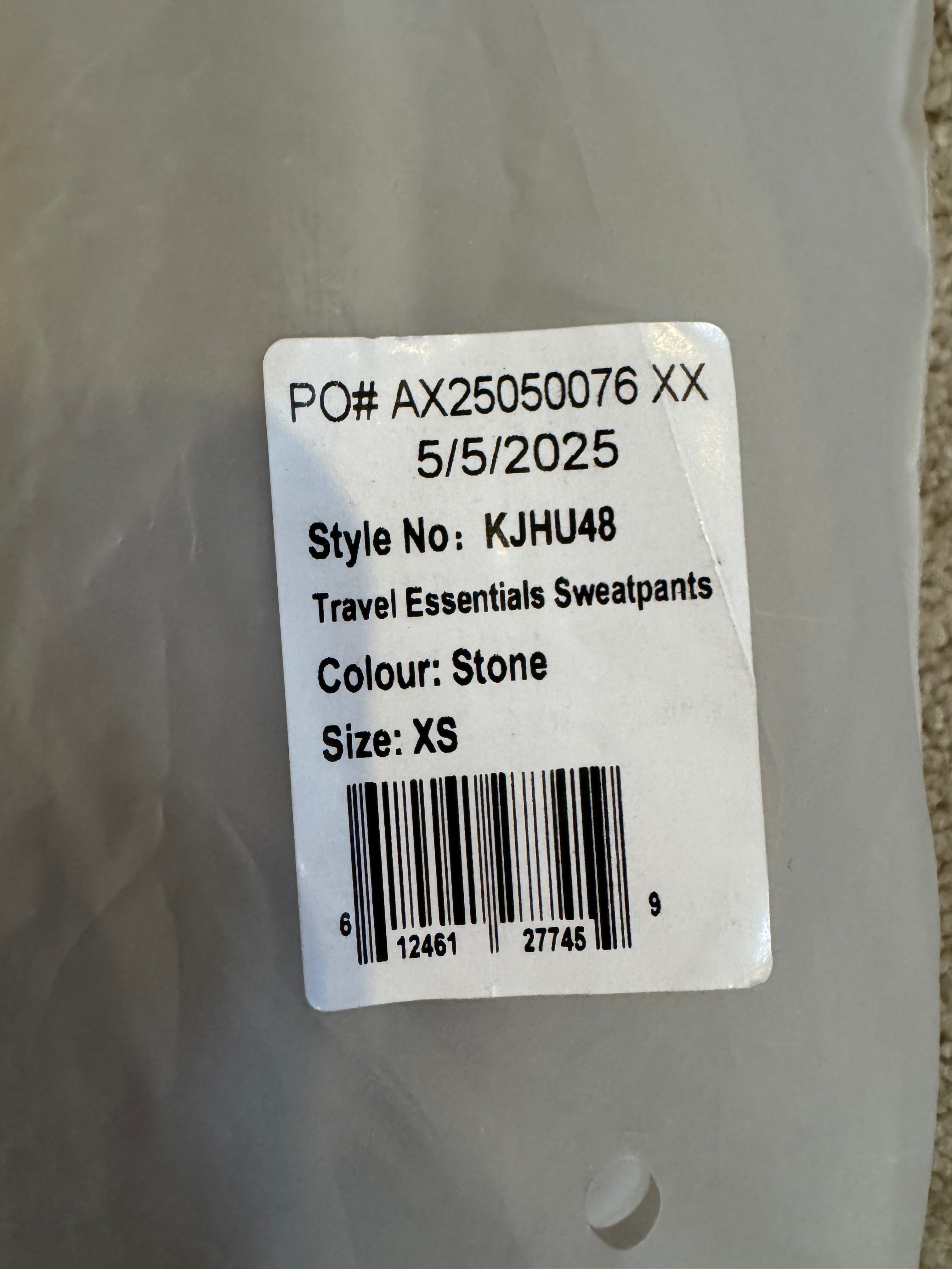 🤍 Comfrt “Travel Essentials” Sweatpants – Size XS – New 🤍
