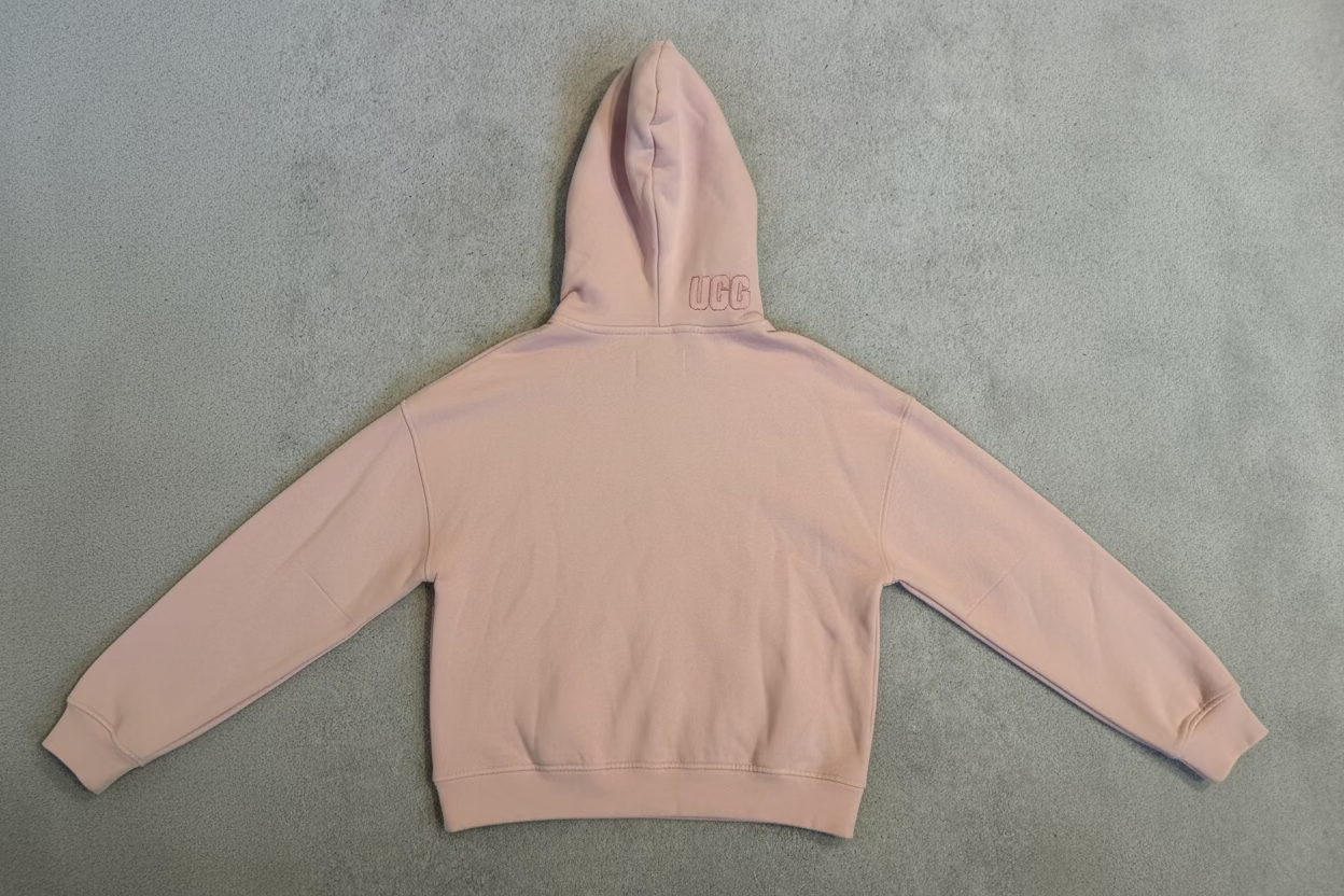 🌸 UGG Hale Moon Zip Hoodie XS Oversized NWT $118 Retail – Minor Callouts 🌸