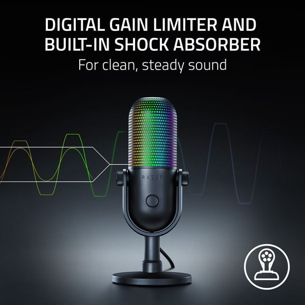 🎙️ Razer Seiren V3 Chroma RGB USB Microphone – New in Box 🎙️