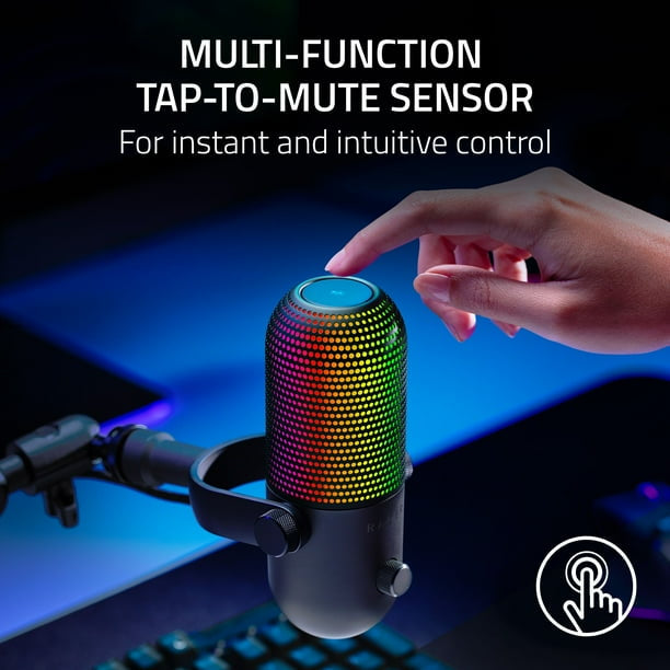 🎙️ Razer Seiren V3 Chroma RGB USB Microphone – New in Box 🎙️