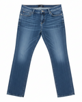 KUT From The Kloth 12P Petite Straight Leg Jeans Womens Dark Wash Mid Rise