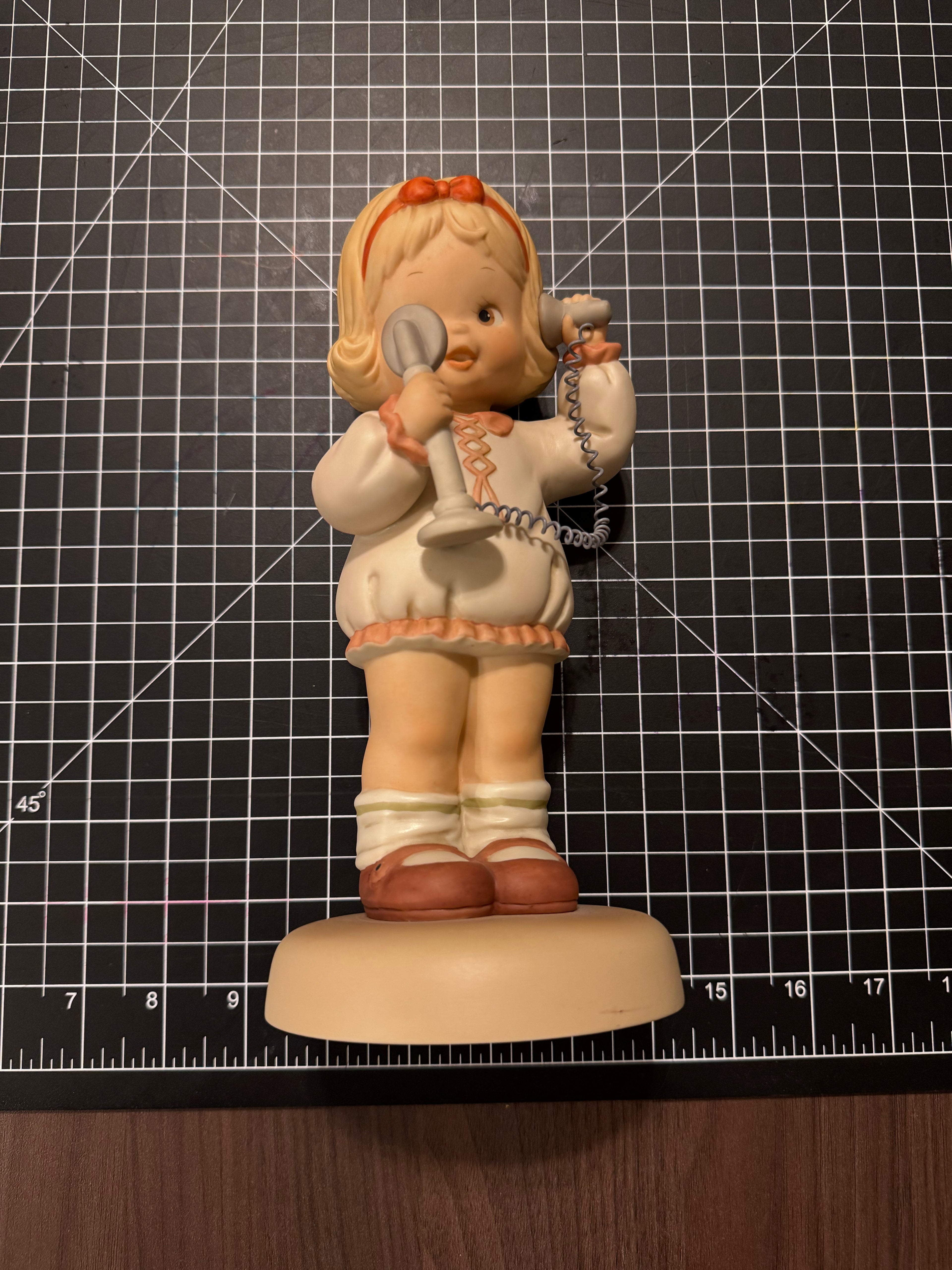 Enesco Memories of Yesterday I’se So Happy You Called 1991 Figurine 526401