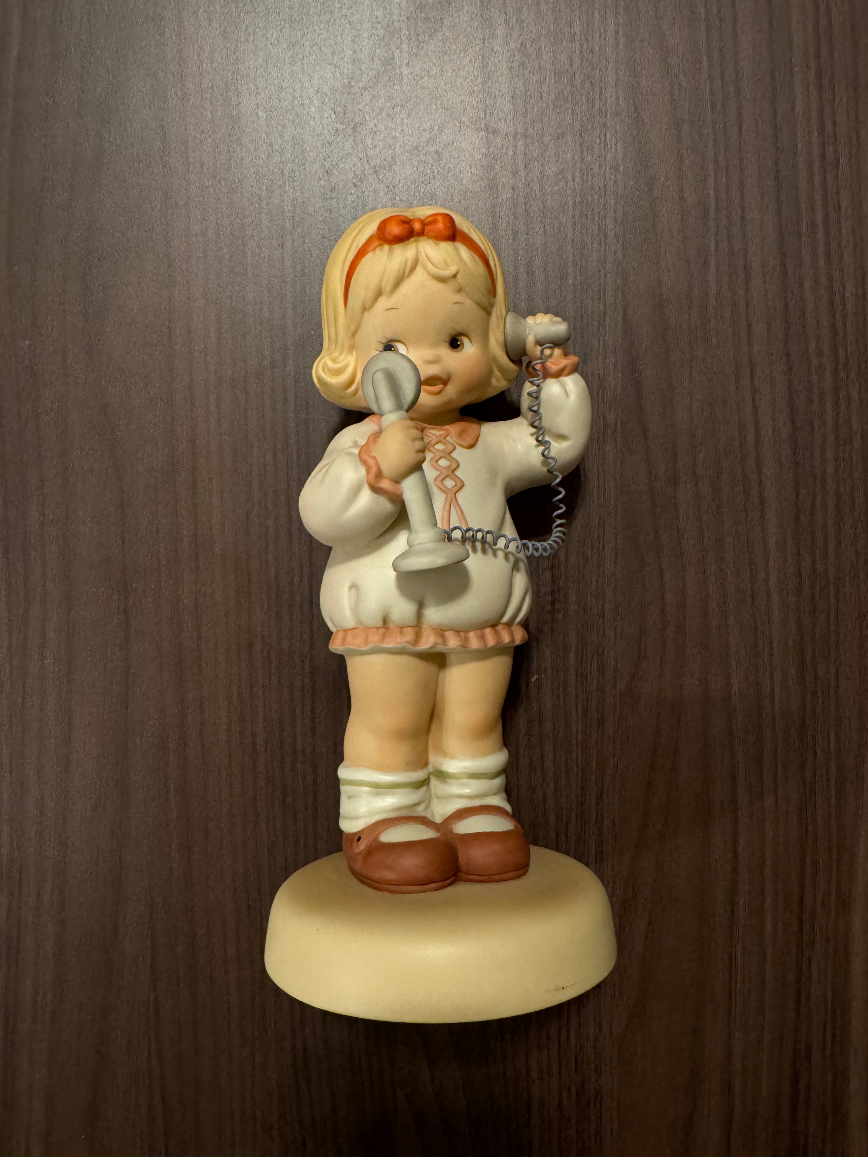 Enesco Memories of Yesterday I’se So Happy You Called 1991 Figurine 526401