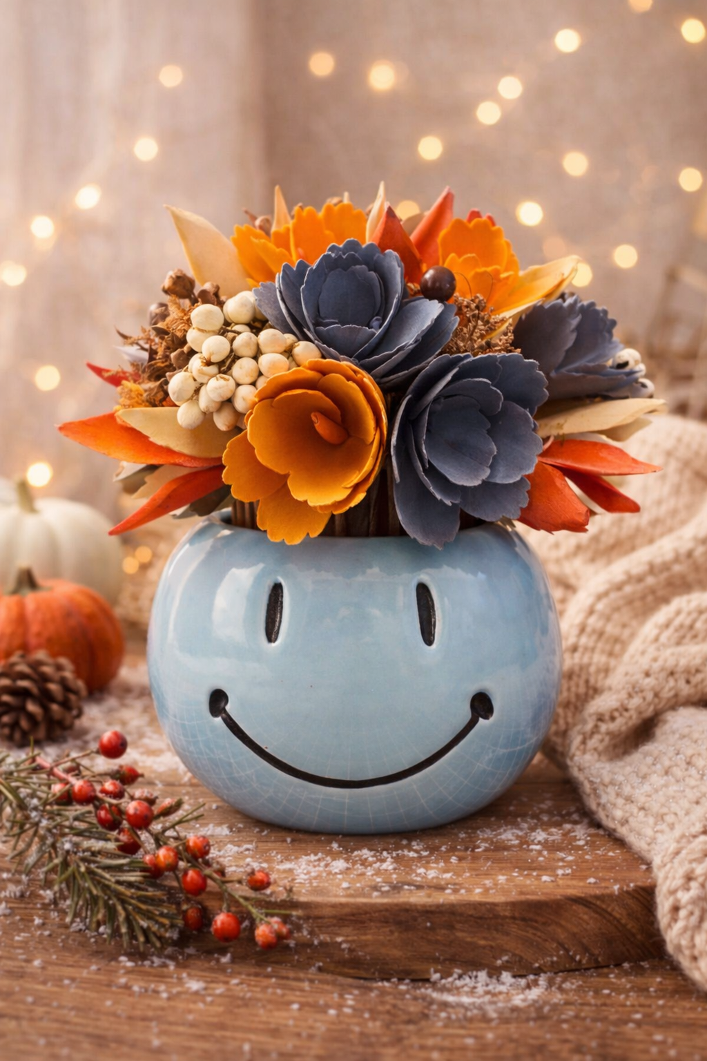 Happy Face Planter 😍 Trendy Decor