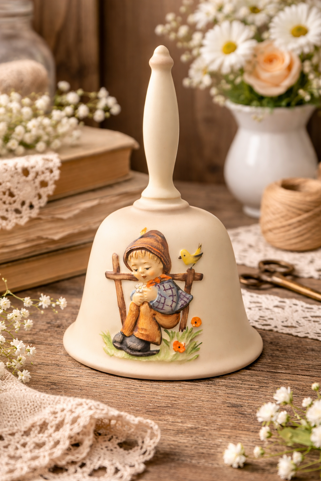 Vintage Goebel Hummel 1982 Annual Bell Collectible Germany
