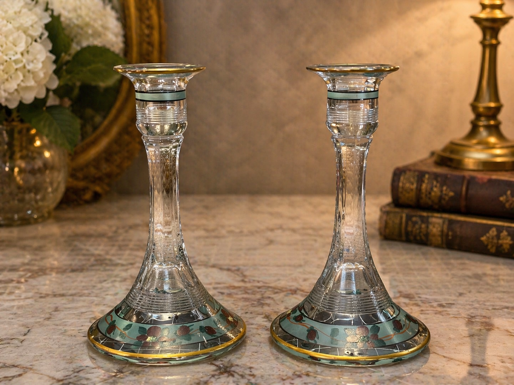 Candle stands, 2pcs