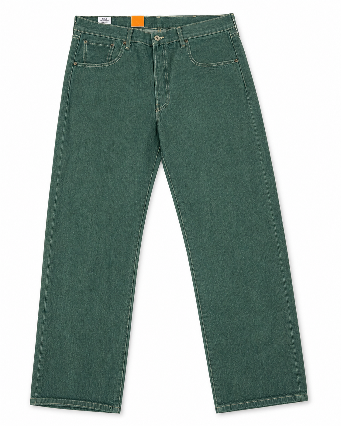 Levi’s 501 Original Fit Green Denim Jeans Button Fly W38 L32 NWT